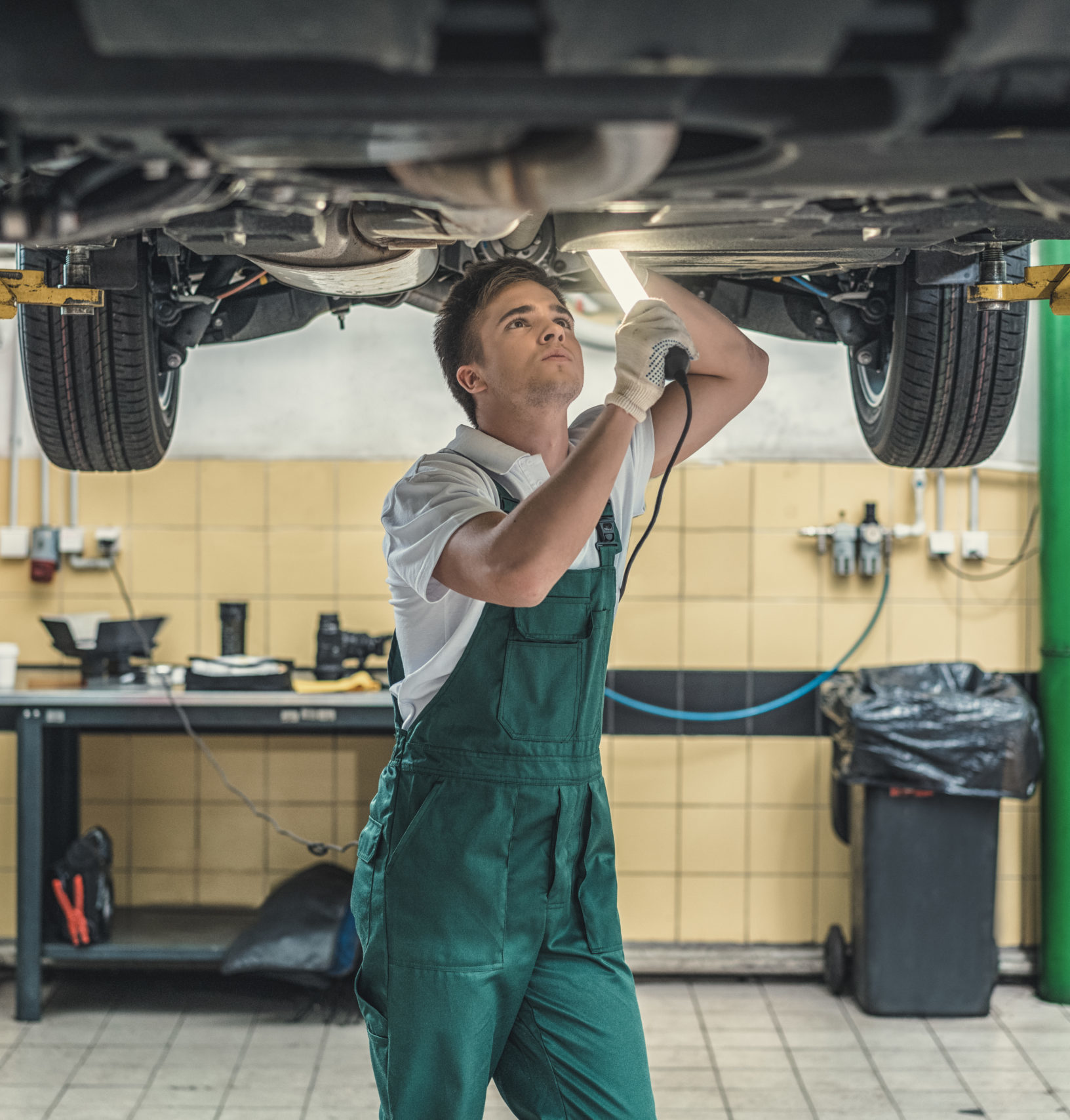 Working mechanic